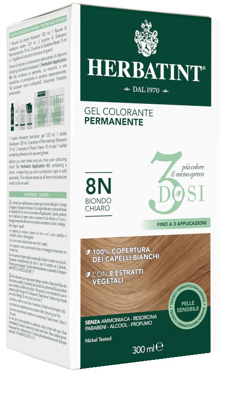 HERBATINT 3DOSI 8N 300 ML - FARMACIA33