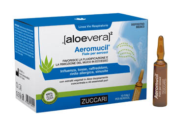 ALOEVERA2 AEROMUCIL 10 FIALE 5 ML - FARMACIA33