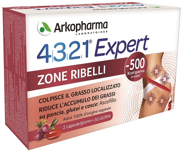 4321 SLIM ZONE RIBELLI 60 CAPSULE - FARMACIA33