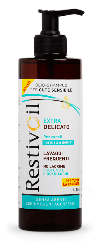 RESTIVOIL EXTRA DELICATO OLIO SHAMPOO PER CUTE SENSIBILE 400 ML - FARMACIA33