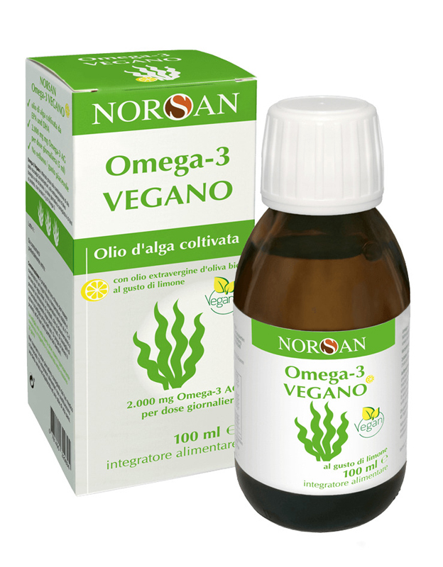 NORSAN OMEGA 3 VEGANO 100 ML AL GUSTO DI LIMONE - FARMACIA33