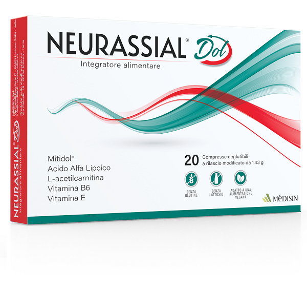 NEURASSIAL DOL 20 COMPRESSE DEGLUTIBILI A RILASCIO MODIFICATO - FARMACIA33