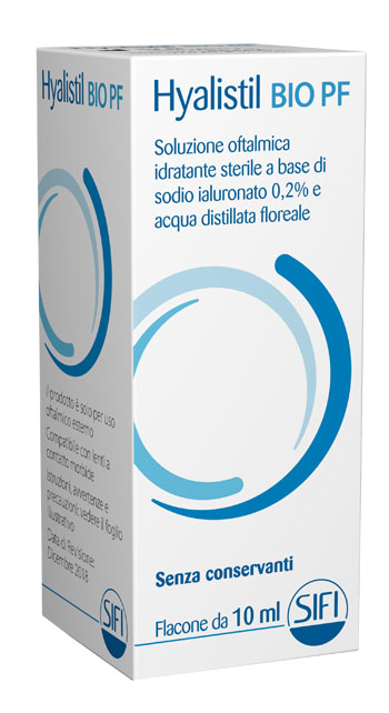 GOCCE OCULARI HA 0,2% E ACQUE DISTILLATE HYALISTIL BIO PF FRUTTI ROSSI 10 ML - FARMACIA33