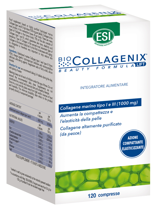 ESI BIOCOLLAGENIX 120 COMPRESSE - FARMACIA33