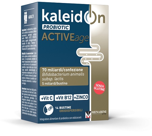 KALEIDON PROBIOTIC ACTIVE AGE 14 BUSTINE - FARMACIA33