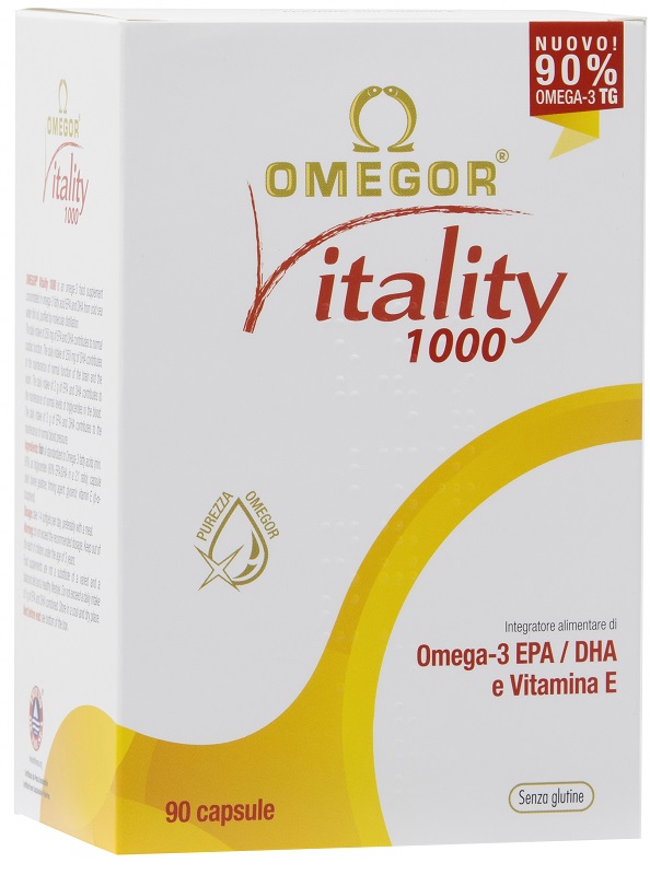 OMEGOR VITALITY 1000 90 CAPSULE - FARMACIA33