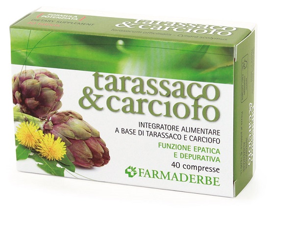 TARASSACO/CARCIOFO 40 COMPRESSE - FARMACIA33