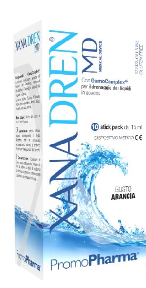 XANADREN ARANCIA 10 STICK PACK DA 15 ML - FARMACIA33