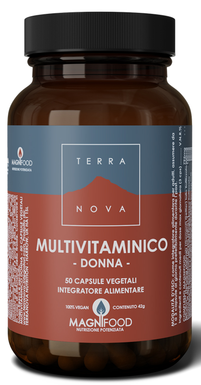 TERRANOVA MULTIVITAMINICO DONNA 50 CAPSULE - FARMACIA33