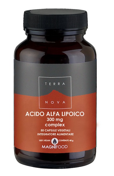 TERRANOVA ACIDO ALFA LIPOICO 300MG COMPLEX 50 CAPSULE - FARMACIA33