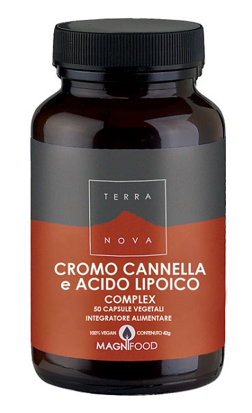 TERRANOVA CROMO/CANNELLA/ACIDO LIPOICO COMPLEX 50 CAPSULE - FARMACIA33