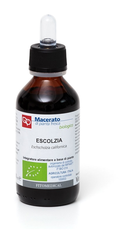 ESCOLZIA TINTURA MADRE BIO 100 ML - FARMACIA33