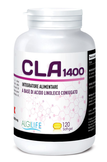 CLA 1400 ACIDO LINOLEICO CONIUGATO 120 SOFT GEL - FARMACIA33