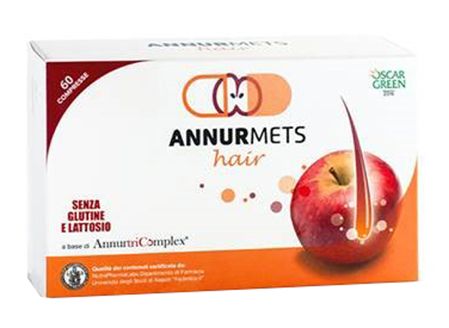 ANNURMETS HAIR 60 COMPRESSE - FARMACIA33