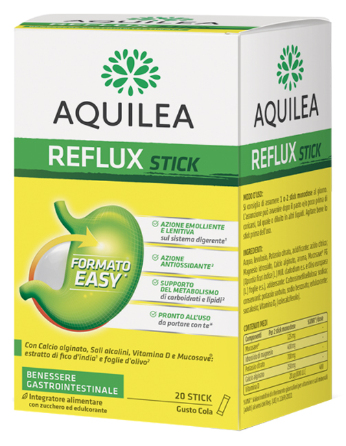 AQUILEA REFLUX 20 STICK MONODOSE - FARMACIA33