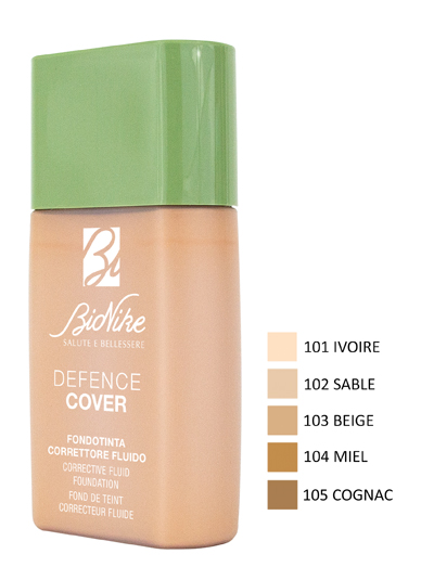 DEFENCE COVER FONDOTINTA CORRETTORE FLUIDO 103 40 ML - FARMACIA33