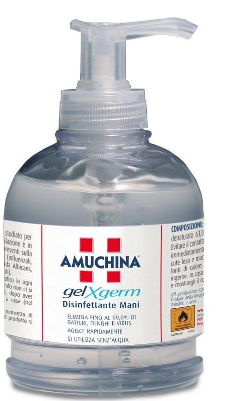 AMUCHINA GEL X-GERM DISINFETTANTE MANI 250 ML - FARMACIA33