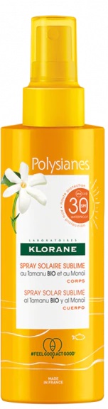 KLORANE SPRAY SOLARE SUBLIME SPF 30 CORPO 200ML - FARMACIA33