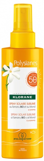 KLORANE SPRAY SOLARE SUBLIME SPF 50 CORPO 200 ML - FARMACIA33