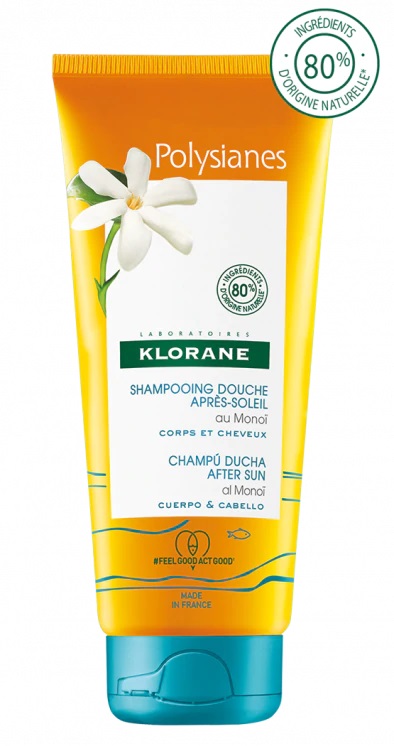 KLORANE SHAMPOO DOCCIA DOPOSOLE CORPO/CAPELLI 200ML - FARMACIA33