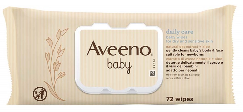 AVEENO BABY SALVIETTINE 72 PEZZI - FARMACIA33