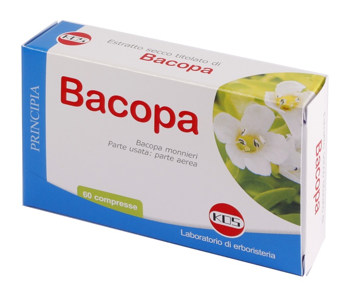 BACOPA MONNIERI ESTRATTO SECCO 60 COMPRESSE - FARMACIA33
