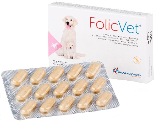 FOLICVET 15 COMPRESSE - FARMACIA33