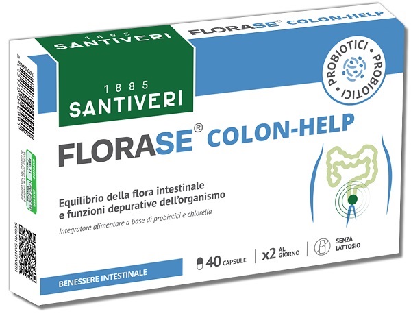 FLORASE COLON HELP 40 CAPSULE - FARMACIA33