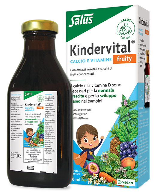 KINDERVITAL FRUITY FORMULA POTENZIATA PER RAGAZZI 250 ML - FARMACIA33
