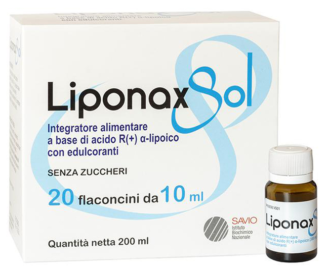LIPONAX SOLUZIONE 20 FLACONCINI 10 ML - FARMACIA33