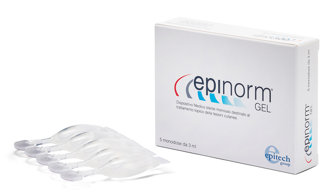 EPINORM GEL TRATTAMENTO LESIONI CUTANEE DA EPISIOTOMIA 5 MONODOSE 3 ML - FARMACIA33