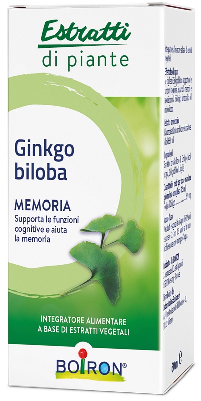 GINKGO BILOBA ESTRATTO IDROALCOLICO 60 ML - FARMACIA33