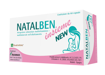 NATALBEN INSIEME NEW 60 CAPSULE - FARMACIA33