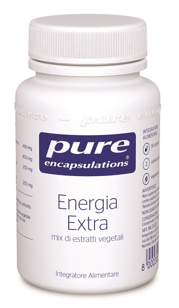 PURE ENCAPSULATIONS ENERGY EXTRA 30 CAPSULE - FARMACIA33