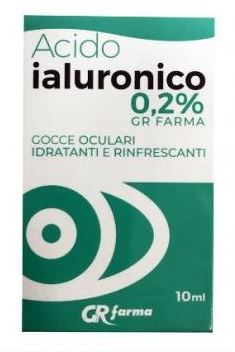 GR FARMA GOCCE OCULARI IDRATANTI E RINFRESCANTI ACIDO IALURONICO - FARMACIA33