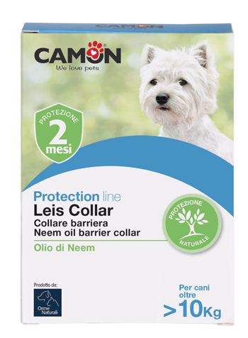 LEIS COLLARE BARRIERA CON OLIO DI NEEM CANE 60 CM L 12 PEZZI - FARMACIA33