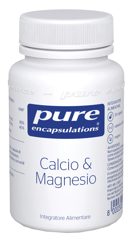 PURE ENCAPSULATIONS CALCIO & MAGNESIO 30 CAPSULE - FARMACIA33