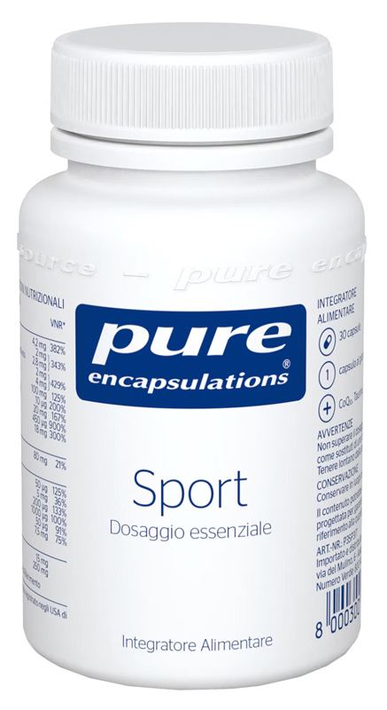 PURE ENCAPSULATIONS SPORT 30 CAPSULE - FARMACIA33