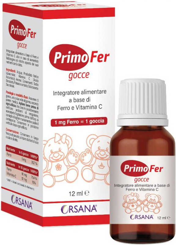 PRIMOFER GOCCE 12 ML - FARMACIA33