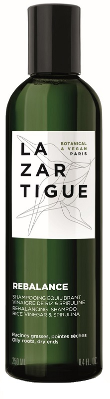 LAZARTIGUE REBALANCE SHAMPOO EQUILIBRANTE VINAIGRE DE RIZ & SPIRULINE 250 ML - FARMACIA33