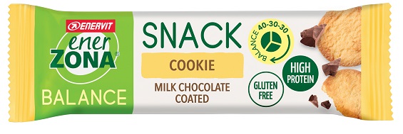 ENERZONA SNACK COOKIE MILK CIOCHOLATE 33 G - FARMACIA33