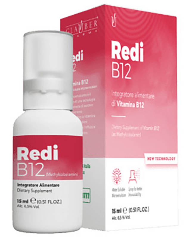 GLAUBER-PHARMA REDI-B12 SPRAY 15 ML - FARMACIA33