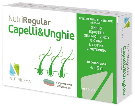 NUTRIREGULAR CAPELLI & UNGHIE 30 COMPRESSE - FARMACIA33