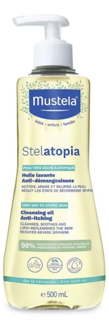 MUSTELA STELATOPIA OLIO BAGNO 500 ML 2019 - FARMACIA33