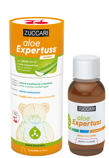 ALOE EXPERTUSS BAMBINI CILIEGIA 150 ML - FARMACIA33
