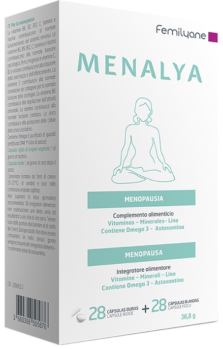 MENALYA 28 CAPSULE RIGIDE + 28 CAPSULE MOLLI - FARMACIA33