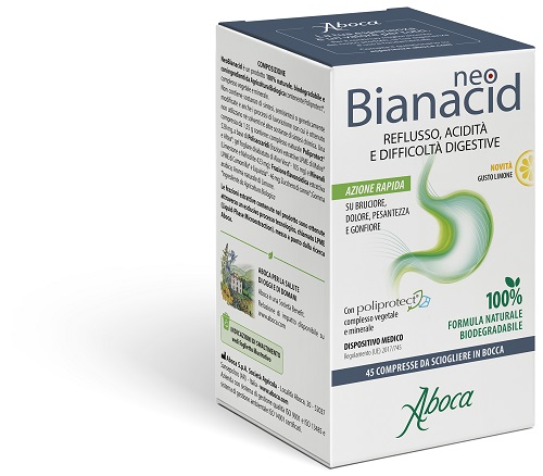 NEOBIANACID 45 COMPRESSE LIMONE - FARMACIA33