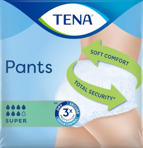 PANNOLONE PULL UP TENA PANTS SUPER TAGLIA MEDIUM 10 PEZZI - FARMACIA33