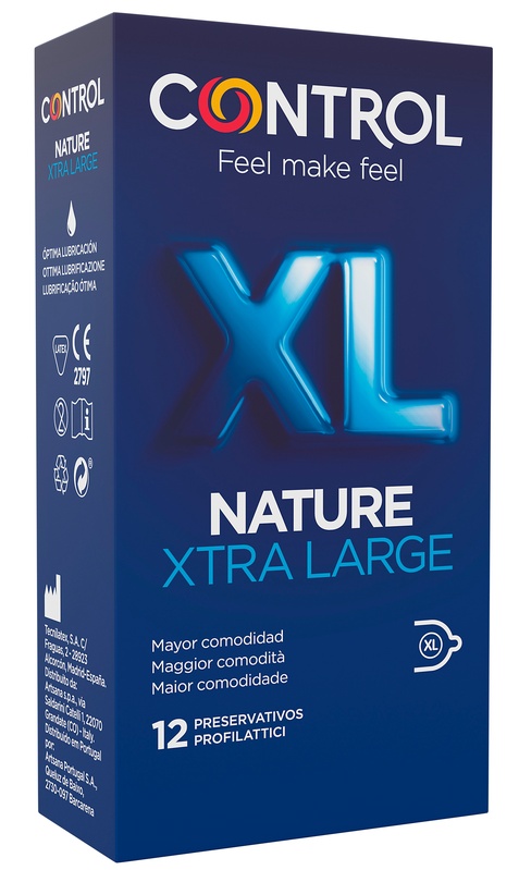 PROFILATTICO CONTROL NATURE 2,0 XL 12 PEZZI - FARMACIA33