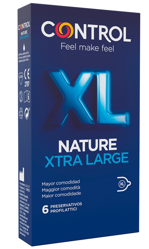PROFILATTICO CONTROL NATURE 2,0 XL 6 PEZZI - FARMACIA33